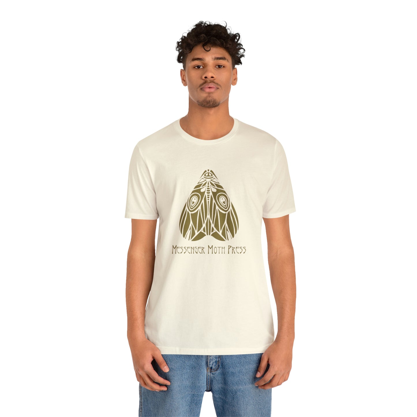 Messenger Moth Press Unisex Jersey Short Sleeve Tee