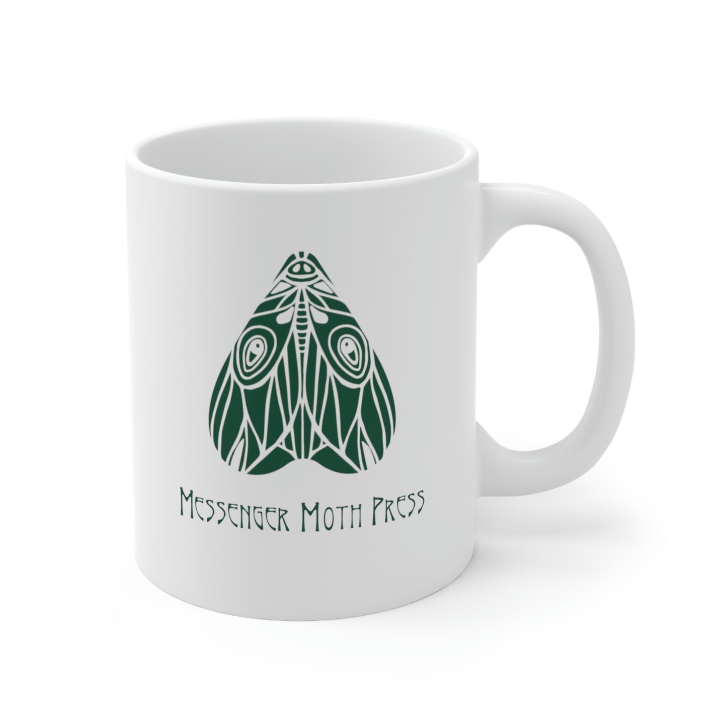 Messenger Moth Press Ceramic Mug 11oz